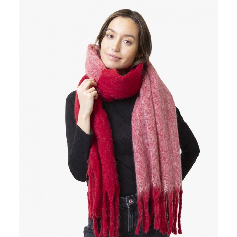 Foulard Manta Estampado Multirojo...