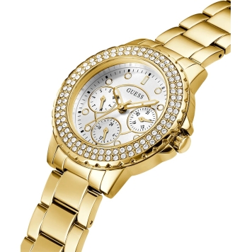Reloj Crown Jewel Dorado Guess 2