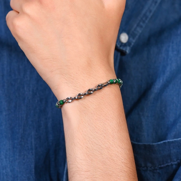 Pulsera Piedras Verdes Luca... 2
