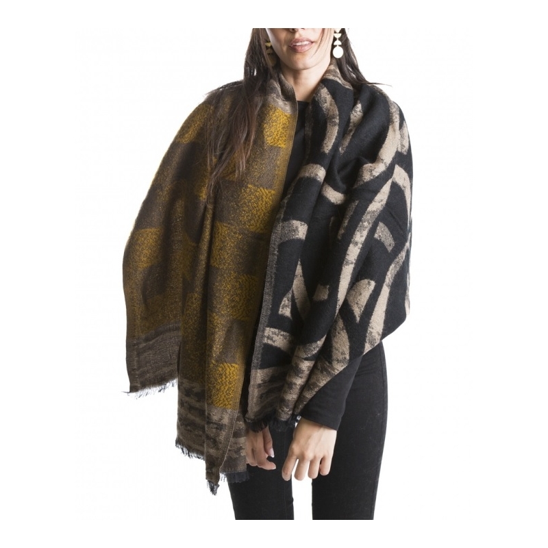 Foulard Manta Estampado Óptico Tantrend