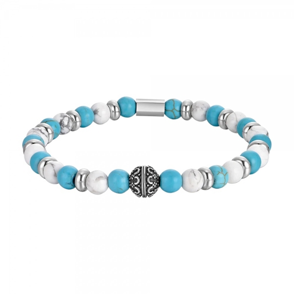 Pulsera Piedras Azules y...