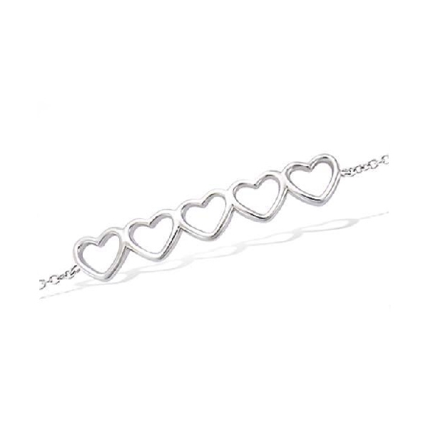 Pulsera Love Plata Sinergy