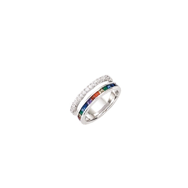 Anillo Galatea Doble Plata...
