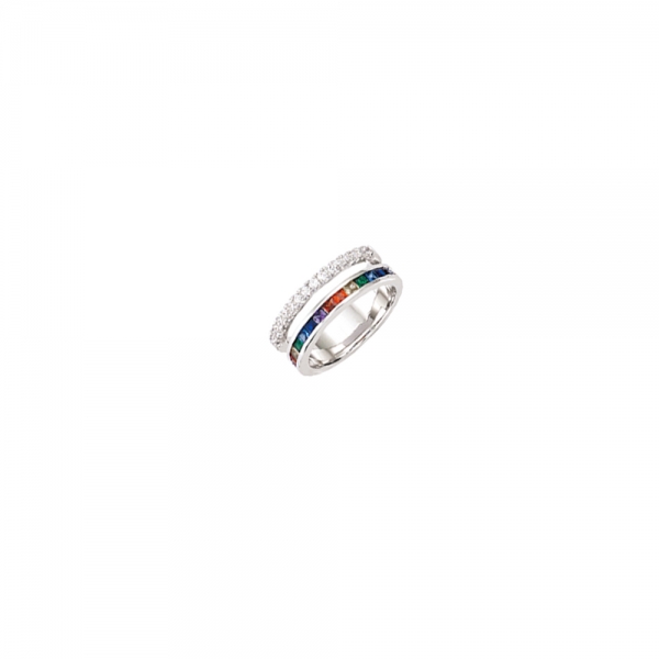 Anillo Galatea Doble Plata... 2