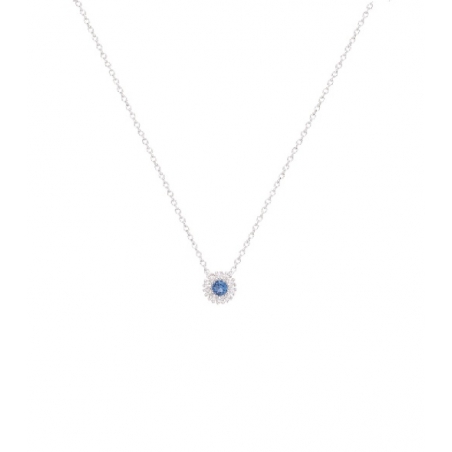 Colgante Zoe Circonita Az Plata Sinergy