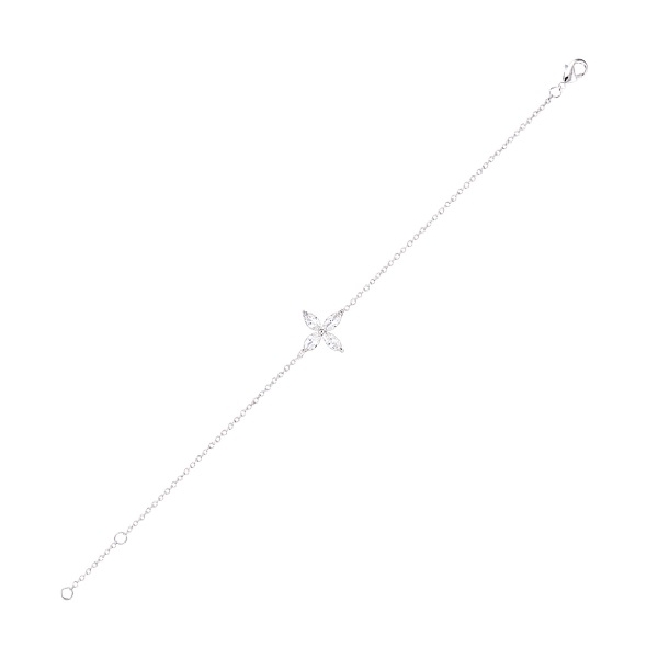 Pulsera Jane Bl Plata Sinergy