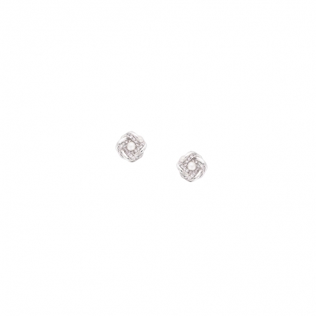 Pendientes Margaux Plata Sinergy