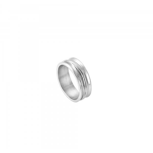 Anillo Acero Luca Barra 2