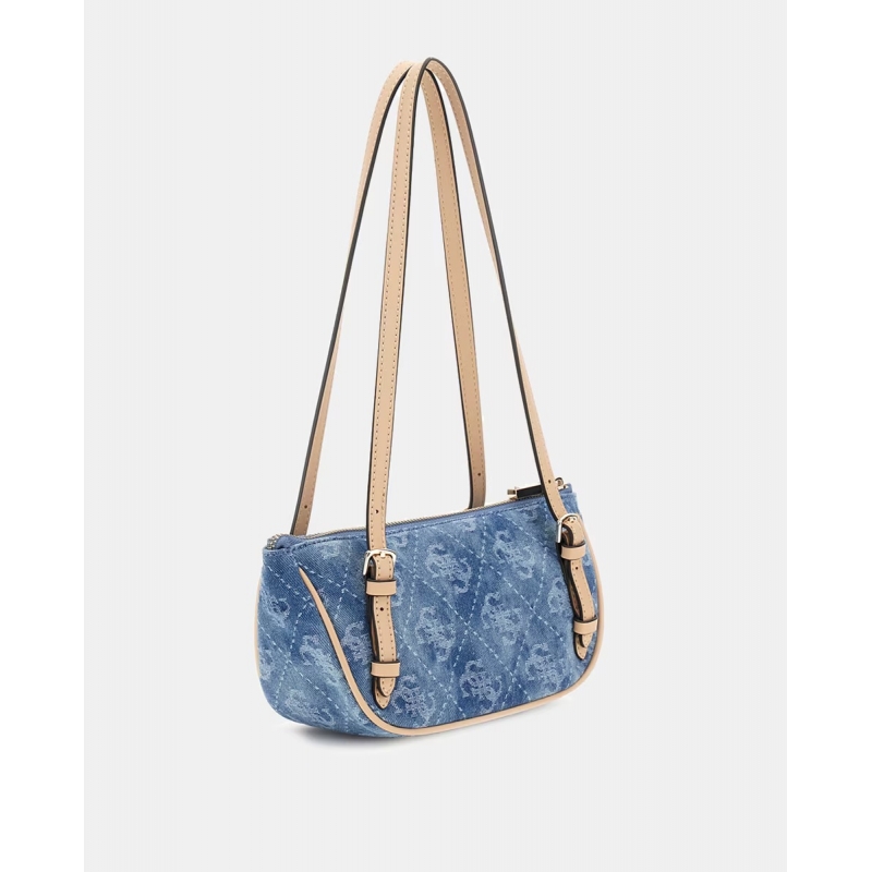 Bolso Cerelia Mini Denim Guess