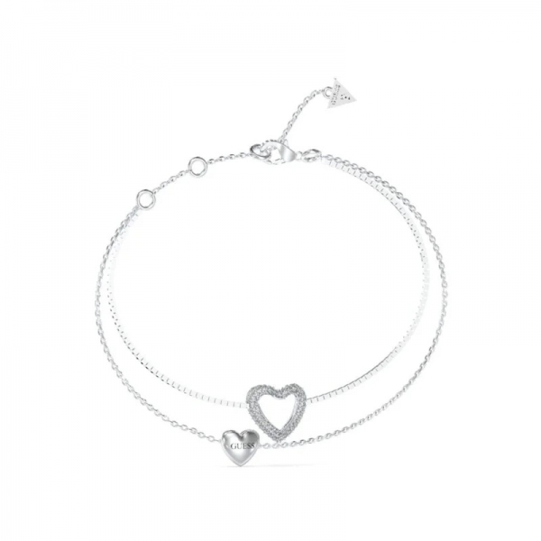 Pulsera Beloved Plateada Guess